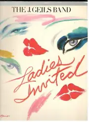 THE J. GEILS BAND LADIES INVITED MUSIC BOOK PIANO/VOCAL/GUITAR/CHORDS 1974 NEW