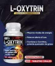 OXIGENADOR FOR ROOSTERS/GALLOS / L-OXITRIN 100 TAB SUPPLEMENTO PARA POLLOS