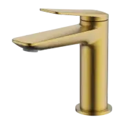 Abey Gareth Ashton Vela Basin Mixer BRUSHED BRASS FINISH 7B1-BB