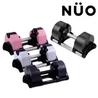 在飛比找momo購物網優惠-【NUO】220可調式啞鈴20KG-2入(4色可選)