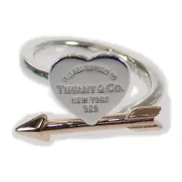 在飛比找蝦皮購物優惠-Tiffany & Co. 蒂芙尼 戒指吊牌 心形18K K