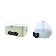 Egg Incubator, 6 Eggs Hatcher Poultry Hatching Machine Manual Egg Turning For