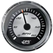 Faria Platinum 4" Speedometer - 60MPH - GPS 22010