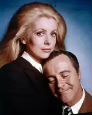 The April Fools 1969 Catherine Deneuve & Jack Lemmon 24x36 inch movie poster