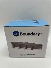 Solar LED Stair and Deck Lights by Boundery – Waterproof – 4-Pack