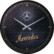Mercedes-Benz Garage Wall Clock 31cm Nostalgic Art