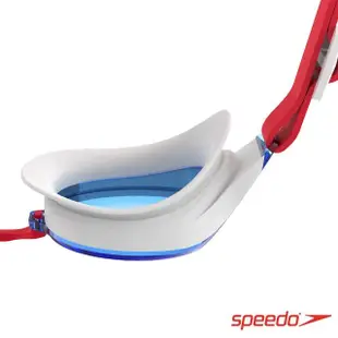 【SPEEDO】兒童運動泳鏡 Hydropure(紅/藍)