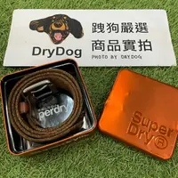 在飛比找樂天市場購物網優惠-跩狗嚴選 極度乾燥 Superdry Leather Bel