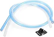 2PCS Hydration Bladder Tube Hydration Pack Hose Replacement Hydration Pack Tube Clip Hydration System Kit