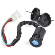IGNITION LOCK KEY SWITCH 50cc 70cc 90cc 110cc 125cc ATV QUAD (4 WIRE MALE PLUG)