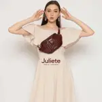 民族腰包 VOILA JULIETE 皮革編織吊帶