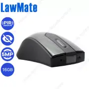Office LawMate 16GB Wireless Mouse Camera 5MP PIR Evidence Recorder Spy hidden