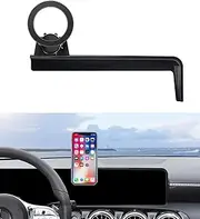 MaserWeller Car Phone Holder for 2019-2024 Mercedes Benz A-Class/B-Class/GLB/GLA/CLA/EQA/EQB Accessories 10.25-Inch Screen Fixed Clip, 360° Rotation Phone Mount Compatible with MagSafe