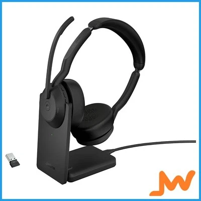 Jabra Evolve2 55 Link380A MS Stereo Stand Headset