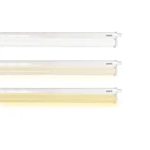 【SAMPO 聲寶】LED T5 15W層板燈 支架燈3尺4支裝(晝光色/自然色/燈泡色 任選)