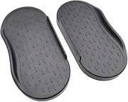 2 Pieces Elliptical Trainer Foot Pedals Universal Leg Training Fitness Equipment Footboard