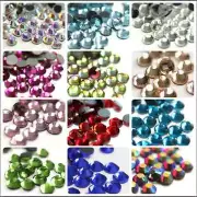 [DMC HotFix] SS16-30 (3.8-6mm) Iron On Rhinestones Crystals Flat Back Hot Fix