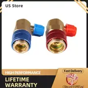 High Low Angle Quick Adapter ACME Car AC A/C Manifold Gauge Conversion Kit NEW
