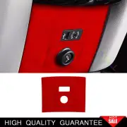 For Mini Cooper Countryman F60 Red Suede Console Cigarette Lighter Panel Trim 1* (for: Mini)