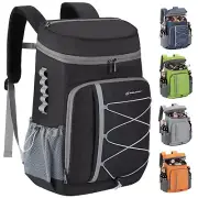 Professional Cooler insulated Backpack,35/50 Can, Leak proof, 32L Cap,Ergonomic