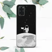 Astronaut On The Moon Space Stars Case For Samsung Note 10 20 S21 S22 S23 S24 FE
