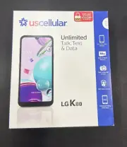 LG K8x 5.7" Silver Smartphone- 32GB ROM/2GB RAM, Octa-Core, US CELLULAR UNLOCKED