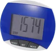 LAPYAPPE Electronic Pedometer Multifunctional Pedometer Sports Pedometer Simple Pedometer Accurate Pedometer Fitness Pedometer Walking Pedometer Step Counter Pedometer for Women Abs Blue