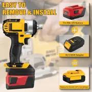 Battery Adapter for Hilti 22V B22 Converter to for Dewalt 18V 20V Power tools