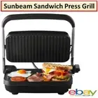 Sunbeam 2 Slice Sandwich Wrap Maker Kitchen Jaffle Press Toastie Steak Egg Cook