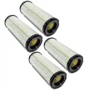 4PK Air Filter for Kohler 2508301-S Kawasaki 11013-7020 Exmark Scag Hustler Toro