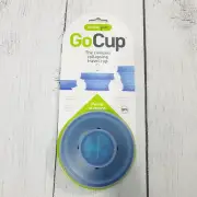 Humangear GoCup Collapsible Travel Cup 8oz Blue