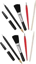 LIGHTAOTAO Scratch Painting Art Kit 10pcs Scratch Pens Art Scraper Set Stylus Pen Diy Projects
