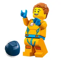 在飛比找蝦皮商城優惠-LEGO人偶 60351-MA 男太空人 (橘衣) 城市系列