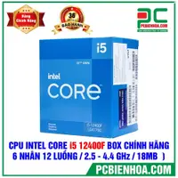 在飛比找蝦皮購物優惠-Cpu INTEL CORE I5 12400F 正品盒(6