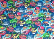SET of 100-1" PRECUT "BLAZE & MONSTER MACHINES" Bottlecap Images.Scrapbooking!