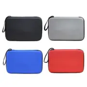 Hard Table Tennis Bag Pingpong Paddle Bag Handbag Holds 2 Rackets