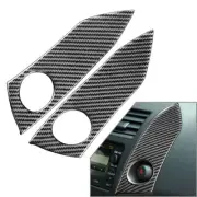 2Pcs Car Emergency Warning Light Switch Cover Trim For Toyota RAV4 2006-2012