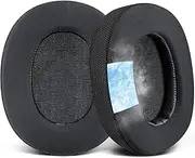 SOULWIT Cooling-Gel Earpads for Razer Barracuda Pro (Do Not Fit Barracuda/Barracuda X) Headphones, Ear Pads Cushions with Noise Isolation Foam, Ice Silk Fabric - Black