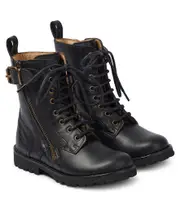 [Pom d'Api] Pom d'Api Roadster Ranger leather boots UK 8 black