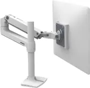 Ergotron LX Desk Mount Monitor Arm, Tall Pole - Desk mount for Monitor - alumini