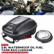 3.8L Waterproof Fuel Tank Bag Luggage For BMW S1000R S1000RR 2014-2024 HP4 12-14