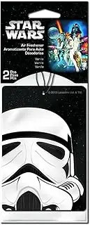 Plasticolor 005546R01 Star Wars Stormtrooper Car Air Freshener - 2 Pack