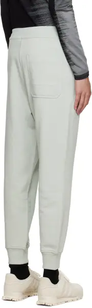 drawstring straight-leg track pants XXL Gray