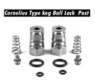 Cornelius Type keg Ball Lock Post & Poppet Female Thread Gas + liquid 19/32"-...