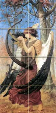 Art Mural Ceramic Decor Bath Backsplash Tile #486