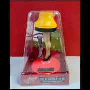 RALPHIE A Christmas Story LEG LAMP Solar Powered Bobble Head 5" H Shade Moves