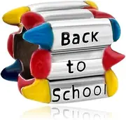 [Chili Jewelry] Color Crayon Charm Back to School Student Pastel Charm Compatible with Pandora Bracelets