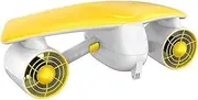 Underwater Scooters Underwater Robots Underwater Electric Scooter Booster Submersible Propeller Underwater Diving Swimming Snorkel Underwater Sea Scooter(Yellow)