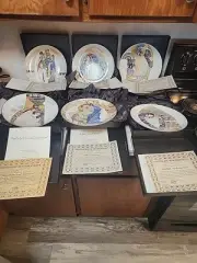 KNOWLES COLLECTOR PLATE - BIBLICAL MOTHERS SERIES Set Of 6 Plates#1-6 Eva Licea