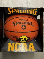 Vintage Offical Spalding NCAA Basketball 29.5” Full Size New In Original Box